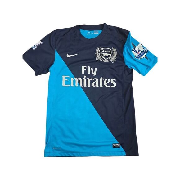 Nike Arsenal 11/12 Away Jersey Van Persie #10 Size S Stadium Version Lextra - Picture 2 of 10